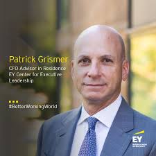 I'm pleased to welcome Patrick Grismer as the new CFO Advisor in Residence… 