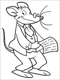 Geronimo Stilton Para Colorear