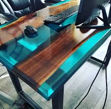 Beautiful Epoxy Resin Table Desk Resin Furniture Wood Resin Table Wood Table Design