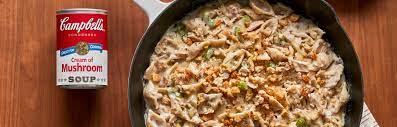 This tuna noodle casserole recipe is comfort food made from scratch. Easy One Pot Tuna Casserole Campbell Soup Company