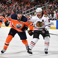 It's a visual transition, from green to blue, from one era of canucks hockey to the. Blackhawks Vs Oilers Nhl 2020 Preview How To Watch Lineups Second City Hockey