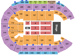 Mandalay Bay Events Center Seating Chart Las Vegas