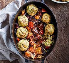 Beef Guinness Stew With Bacon Dumplings Recipe Bbc Good Food Recipes Guinness Stew Guinness Beef Stew