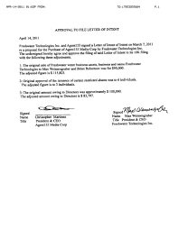 All information must be written in english. Ex10 29 Htm