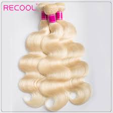 Buy healthy &beautiful remy human hair human hair weave. 613 Blonde 4 Bundles Body Wave Blonde Weave Human Hair Weave Recool Hair