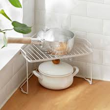 Buy the best and latest kitchen rack on banggood.com offer the quality kitchen rack on sale with worldwide free shipping. Stackable Corner Rack Organizer Kitchen Cabinet Style Degree