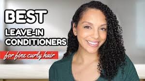 When it comes to flat hair, conditioner is often the culprit. Best Leave In Conditioners For Fine Curly Hair Discocurlstv Youtube