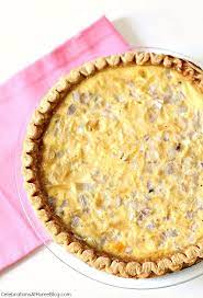 Easy Chicken Quiche Recipe Chicken Quiche Luncheon Recipes Recipes