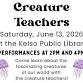 Creature Teachers at the Kelso Public Library