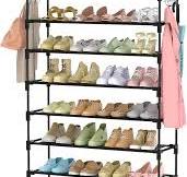 Vicye Étagère à Chaussures à 10 Niveaux, Rangement Chaussure Haut pour 50  Paires de Chaussures, Meuble Chaussure Métal Shoe Rack, Porte Chaussures ...