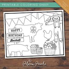 These herb & flower adult coloring pages include peonies, poppies, bay leaves and other gorgeous plants to color! County Fair Collection Printable Kid 39 S Coloring Sheet Printables Kids Coloring Sheets For Kids Coloring For Kids