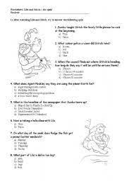 If you buy from a link, we may earn a commission. Lilo And Stitch The Quiz Esl Worksheet By Ericaplak