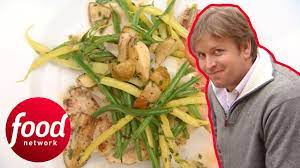 Divide chicken mixture among pies. James Cooks A Quick And Easy Escalope Of Chicken With Tarragon James Martin S French Road Trip Youtube