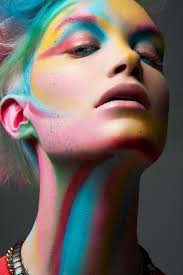 Multicolored Beauty Portraits : Color Blast