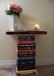 Re Using Old Books Ideas Diy End Tables Book Furniture Decor