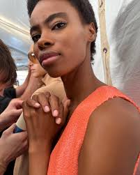 NEW Rosy sheer nails team JINsoon used for @michaelkors SS2024 runway. Soon  to be launched! Styling @mr_carlos_nazario Hair @hairbyorlandopita Makeup  @dickpageface #NYFW #SS2024 #runway #fashionshow #sheernails #nails  #manicure #fashion #beauty ...
