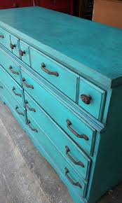 Rustic Turquoise Maple Dresser Before After Facelift Furniture Distressed Turquoise Furniture Distressed Furniture Diy Turquoise Furniture