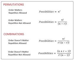 Image Result For Permutation Vs Combination Formula Math Methods Combination Math Studying Math