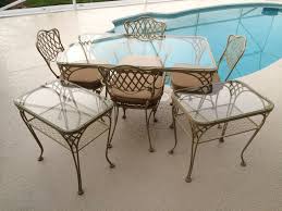 Woodard Florentine Wrought Iron Mid Century 7 Pc Patio Set Ebay In 2020 Metal Patio Furniture Diy Patio Furniture Costco Patio Furniture
