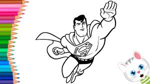 Dibujo Superman Para Colorear
