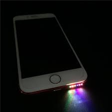 Szysgsd Led Light Smart Phone Led Flash Light For Iphone 8 6 6s 7 7 Plus For Samsung S7 S8 Colorful Bottom Led Light Music Lamp Light For Light Musiclight Smart Aliexpress