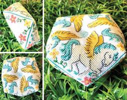 Maybe you would like to learn more about one of these? Tiny Modernist Pegasus Biscornu Cross Stitch Pattern 123stitch