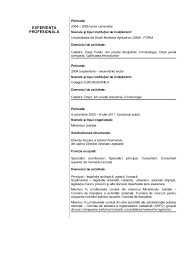 Un model de cv completat pentru angajare: Exemplar Cv Angajare