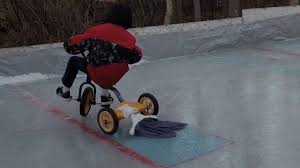 I need to show this to the guy in our neighborhood with the refrigerated backyard rink. Backyard Zamboni 2018 Mini Backyard Ice Resurfacer Winter 2018 Utah Backyard Ice Rink Youtube