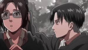 There is only one goal: ð™¨ð™–ð™ªð™˜ð™š Levi X Hange Attack On Titan Anime Hange Attack On Titan Icon
