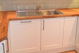 A perfect addition to a room already accented with grey hues, this blind will give you a striking and modern finish while the thermal lining. Image Result For Oak Worktop Sink Options Wooden Worktop Wooden Worktops Wooden Worktop Kitchen