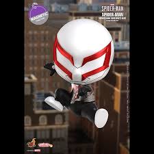 Spider man 2099 white suit. Hot Toys Marvel S Spider Man 2099 White Suit Cosbaby S Bobble Head