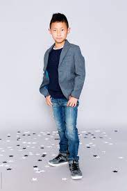 Young Asian Boy Fashion Model