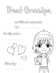 If you want to make the special birthday card for your grandmother else give the best ideas from internet and try to design it by you own hands at home. Free Birthday Coloring Pages For Grandpa Coloring Home