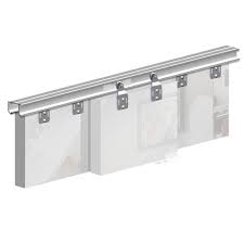 Systeme Coulissant Slid Up 110 Pour 2 Ou 3 Portes De Placard Rail 3 M 45 Kg Porte Placard Cloison Coulissante Suspendue Systeme Porte Coulissante