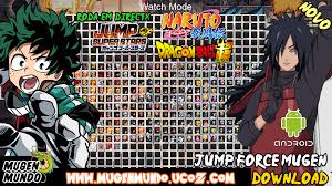 If you want to download this app, then you are in right place. Mugenmundo Jump Force Mugen 128 Chars Download Facebook