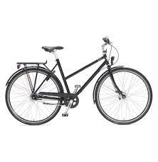 Skeppshult Stc Elit 8 Vaxlad Dam Svart Hybridcykel Sport Cykel