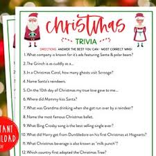 We included these kid friendly versions of all the important scriptures that tell the story of christmas. Christmas Movie Trivia Game Christmas Trivia Printable Games Etsy