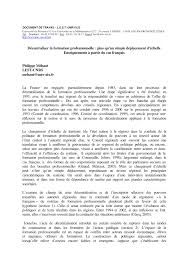 Le cpf permet de financer des formations qualifiantes qui donnent lieu à une certification professionnelle ou à une qualification reconnue. Pdf Decentraliser La Formation Professionnelle Plus Qu Un Simple Deplacement D Echelle Enseignements A Partir Du Cas Francais