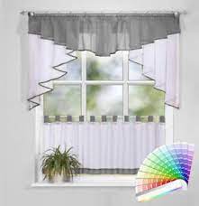 Erlesene stoffe, attraktive muster und ein breites farbenspektrum ermöglichen es, dass der idealen raumausstattung keine grenzen gesetzt sind. Scheibengardinen Wohnzimmer Gunstig Kaufen Ebay