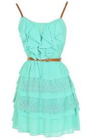 Really Cute Summer Dress Super Casual Could Be Even Cuter With A Cami Mint Dress Cute Summer Dresses Dresses