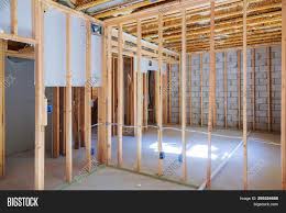 Framing basement walls can be challenging. New Under Construction Image Photo Free Trial Bigstock