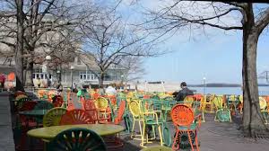 Watch A Time Lapse Of The Terrace Chairs Triumphant 2015 Return Uwmadison Memorialunion Terrace Terrace Mendota Uw Madison
