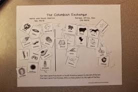 European expansion and colonization lesson: The Columbian Exchange Free Printable Homeschool Giveaways