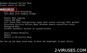 How To Reboot Windows Into Safe Mode Dedicated 2 Viruses Com