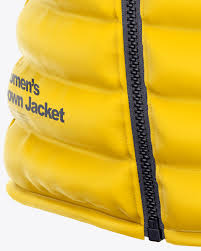 Download Women S Down Jacket Mockup Half Side View In Apparel Mockups On Yellow Images Object Mockups