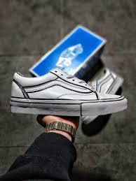 Joshua Vides Xvans Classic Old Skool 3d Grey White Skate Shoe Amazon Recommend Vans For Sale Vans Skate Shoes Vans Van For Sale