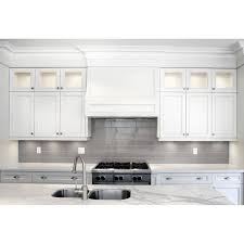 No one has to settle for builder's grade kitchen cabinet styles anymore. Parvatile Sail 4 X 16 Ceramic Porcelain Tile In Latte Wayfair Above Kitchen Cabinets Crown Moulding Kitchen Cabinets Kitchen Cabinet Crown Molding