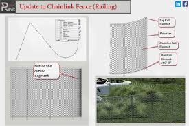 The fence is made of steel poles and chain link fabric which is. Revit Secrets On Twitter Update To Chainlink Fence In Revit Bim Details Construction Landscape Architecture Design Buildings