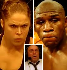 BA: Joe Rogan thinks Ronda Rousey would beat Floyd Mayweather in an MMA  fight 💥🏆 Joe Rogan: ''If Ronda got a clinch