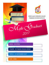 Buku program majlis graduasi 2018(1). Buku Program Majlis Graduasi 2017
